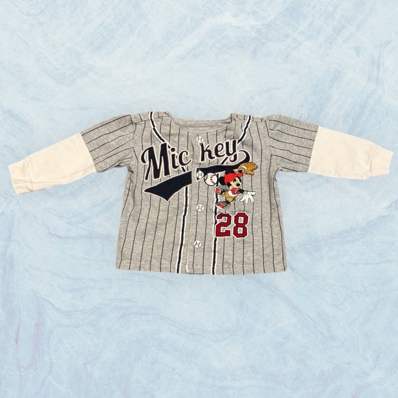 Disney Baby Mickey Mouse Baseball Outfit ⚾️ - Picture 2 of 6